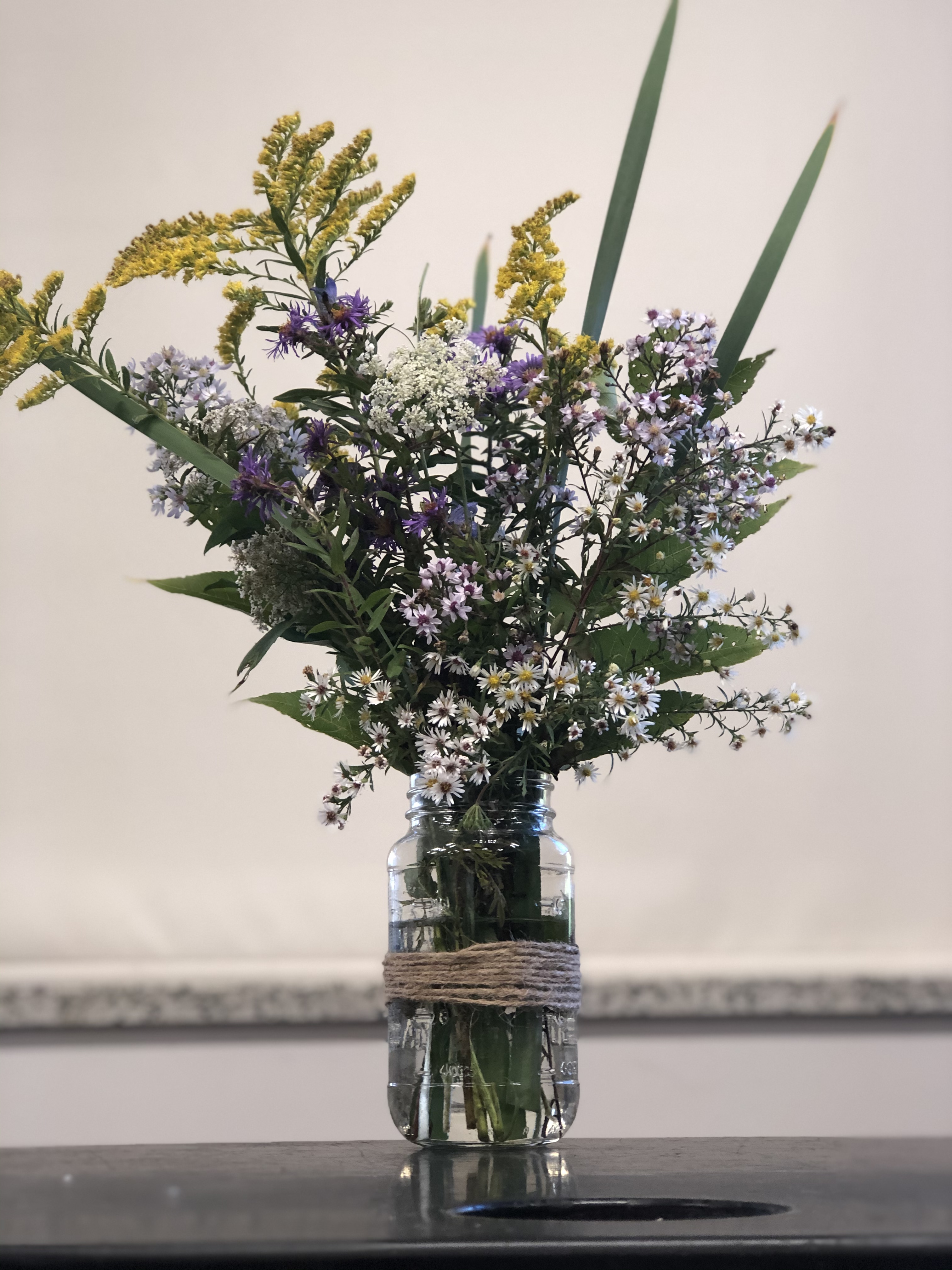 Wildflower arrangement