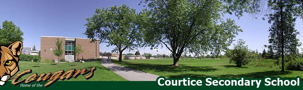 wide angle view of the school and track area from the south west corner of the property